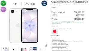 iPhone 17e 256GB por $12,999 | Oferta Costco