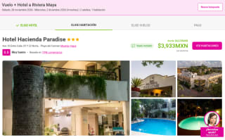 Vuelo + Hotel a la Riviera Maya por $3,933 en Liverpool