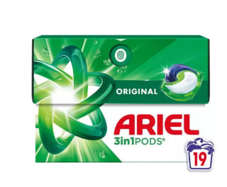 Lessive en capsules 3 en 1 Ariel à 11,99€