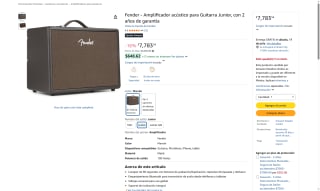 Amplificador Fender Acoustic Junior 100W por $7784 | Oferta Amazon