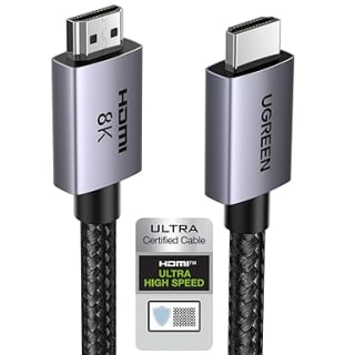 UGREEN HDMI 2.1 Kabel 8K (2 meter) voor €10,64 bij Amazon
