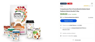Beneful Croquetas Salmón para Perros Adultos por $439 | Oferta Walmart