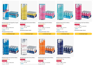 Red Bull Energy Drink Sugarfree 24 stuks voor 23,49 euro