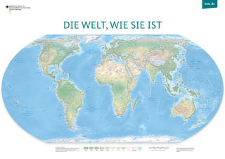Gratis Weltkarte (Equal Earth-Projektion) bij DIe Bundesregierung