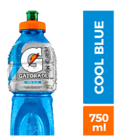 6x Bebida Isotónica Gatorade Cool Blue 750cc $7.000 solo en La Barrra, Chile