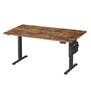 VASAGLE Bureau sta-bureau 180 x 80 cm vintagebruin voor €89,99 bij Joybuy