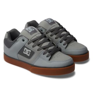 DC Shoes Pure — chaussures en cuir gris pour 40€ chez DC Shoes