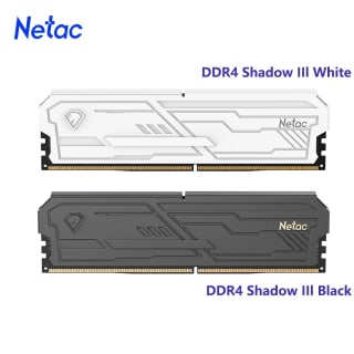 Netac DDR4 Shadow III 3600MHz 16GB (8GBx2) por $1,365 en AliExpress