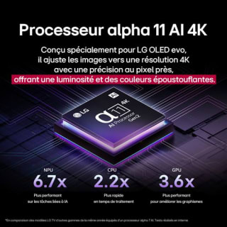 LG OLED65G5 65" OLED Evo à 2009€ chez Fnac