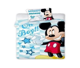 Juego de cama reversible nfantil Disney Mickey Mouse por 9.99€.