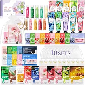 70 piezas de set de regalo para cuidado de la piel por 19.54€