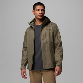 Veste imperméable avec capuche COLUMBIA homme Stone Green pour 69,99€ chez Decathlon