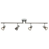 Brilliant plafonnier Amalfi LED 2x GU10 3 W 250 lumen rvs voor €6,90 bij Gamma