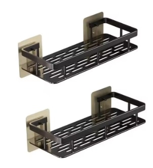 Estante de almacenamiento p/baño (sin taladro) $912 Disponible en AliExpress, Chile
