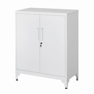 JOYFURNOS afsluitbare stalen opbergkast 80 x 40 x 90 cm voor €59,99 bij Joybuy