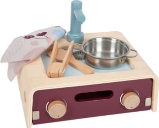 Small Foot Houten Camping Speelkeuken Tasty, 9-delige set voor €16,19 bij Bol