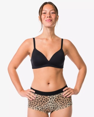 damesboxer katoen everyday tailleband luipaard voor €3 bij HEMA