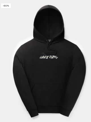 Black Unified Hoodie voor €51,95 bij daily paper clothing