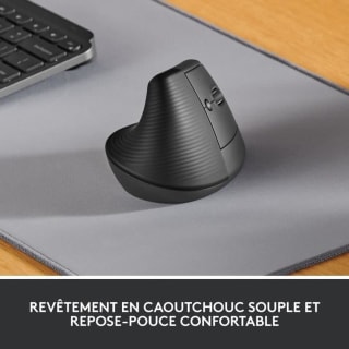 Logitech Lift (souris verticale) + tapis Studio Series pour 39,99€ chez Cdiscount