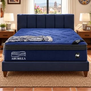 Colchón King Ortopédico Híbrido De Resortes 200x190×26cm por $4,263 en Mercado Libre
