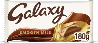 Galaxy Smooth Milk Chocolate Bar 180g for £1.68 on Amazon