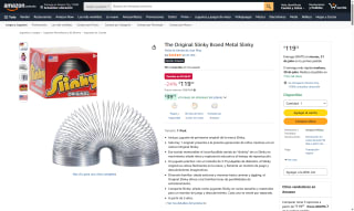 Slinky Brand Metal Original por $119 | Oferta Amazon