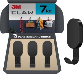 3M CLAW Plasterboard Hanger (3 hooks) for £3.19 at Amazon