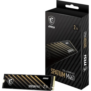 MSI SPATIUM M461 2 TB voor €145,96 bij Amazon