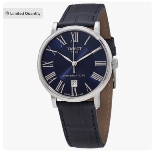 Gemini saidTissot Carson Automatic Blue Dial por 238.42€