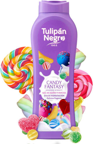 Tulipán Negro Gel de Baño Candy Fantasy 650 ml por 1,27€ en Amazon