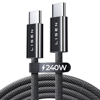 LISEN 240W cable USB-C a USB-C 2 m por 6,85€