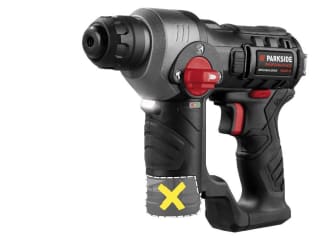 PARKSIDE PERFORMANCE Accu-boorhamer 12 V (zonder accu en lader) voor €39,99 bij Lidl