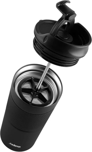 Redlemon Termo con Prensa Francesa 350 ml por $199 en Amazon