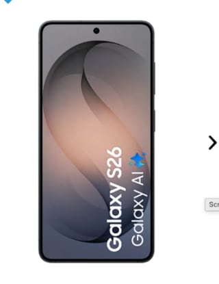 Samsung Galaxy S26 256GB Zwart Enterprise Edition voor €799 bij Belsimpel