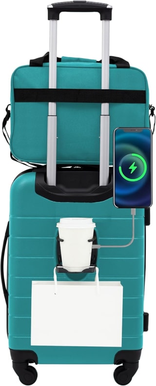 Wrangler El Dorado juego de equipaje 2 piezas por $892 en Amazon