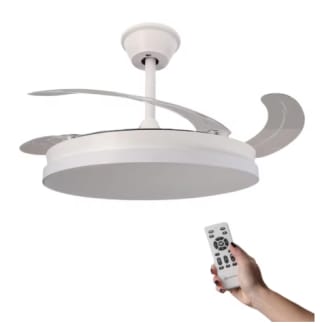 Mimotec Ventilador Techo LED Motor DC 106cm con Aspas Retráctiles 40W por 27.51€