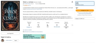 Dolor y Cenizas (Kindle) Gratis | Amazon