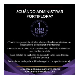 Purina Pro Plan FortiFlora (30 sobres) por solo 2€