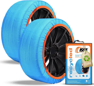 ISSE cadenas de nieve textiles T54 (kit de 2) por 18,11€ en Amazon
