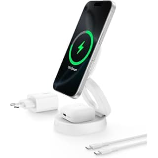 Belkin BoostCharge Socle de Recharge 2-en-1 aimanté à 24,99€