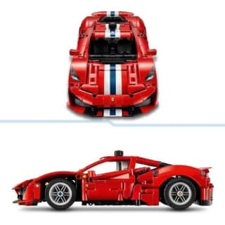 LEGO Technic Ferrari 488 Pista (42235, 882 piezas) por 46,99€ en PcComponentes