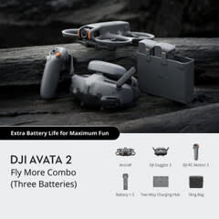DJI Avata 2 Fly More Combo (Three Batteries) + DJI Pro Backpack voor €859