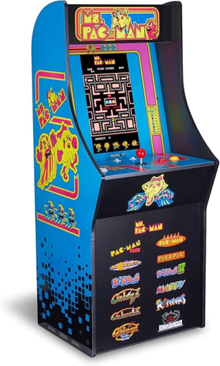 Arcade1Up Ms. PAC-MAN SE Arcade Machine – 13 Games for £249.99