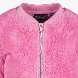 TwoDay meisjes teddy vest roze voor €5 bij Scapino