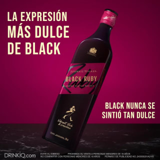 Johnnie Walker Black Ruby 750 ml por $705.90 en Amazon