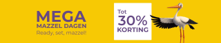 Mega Mazzel Dagen bij Prénatal - kortingen tot 30%
