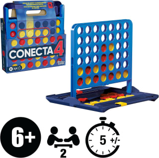 Hasbro Gaming Conecta 4 (estuche todo en uno) por 12,99€ en Amazon
