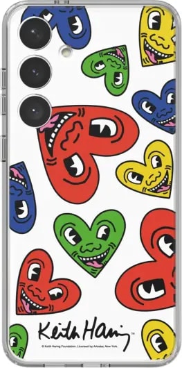 Samsung Galaxy S24 Plus FlipSuit Plaatje Keith Haring Dance of Heart voor €0,99