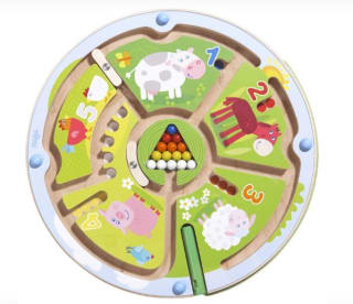 Haba Magneetspel Getallenlabyrinth voor €15 bij Lobbes