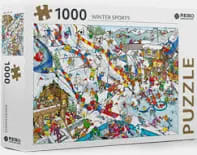 Winter Sports puzzel 1000 stukjes voor €7,50 bij boekenvoordeel